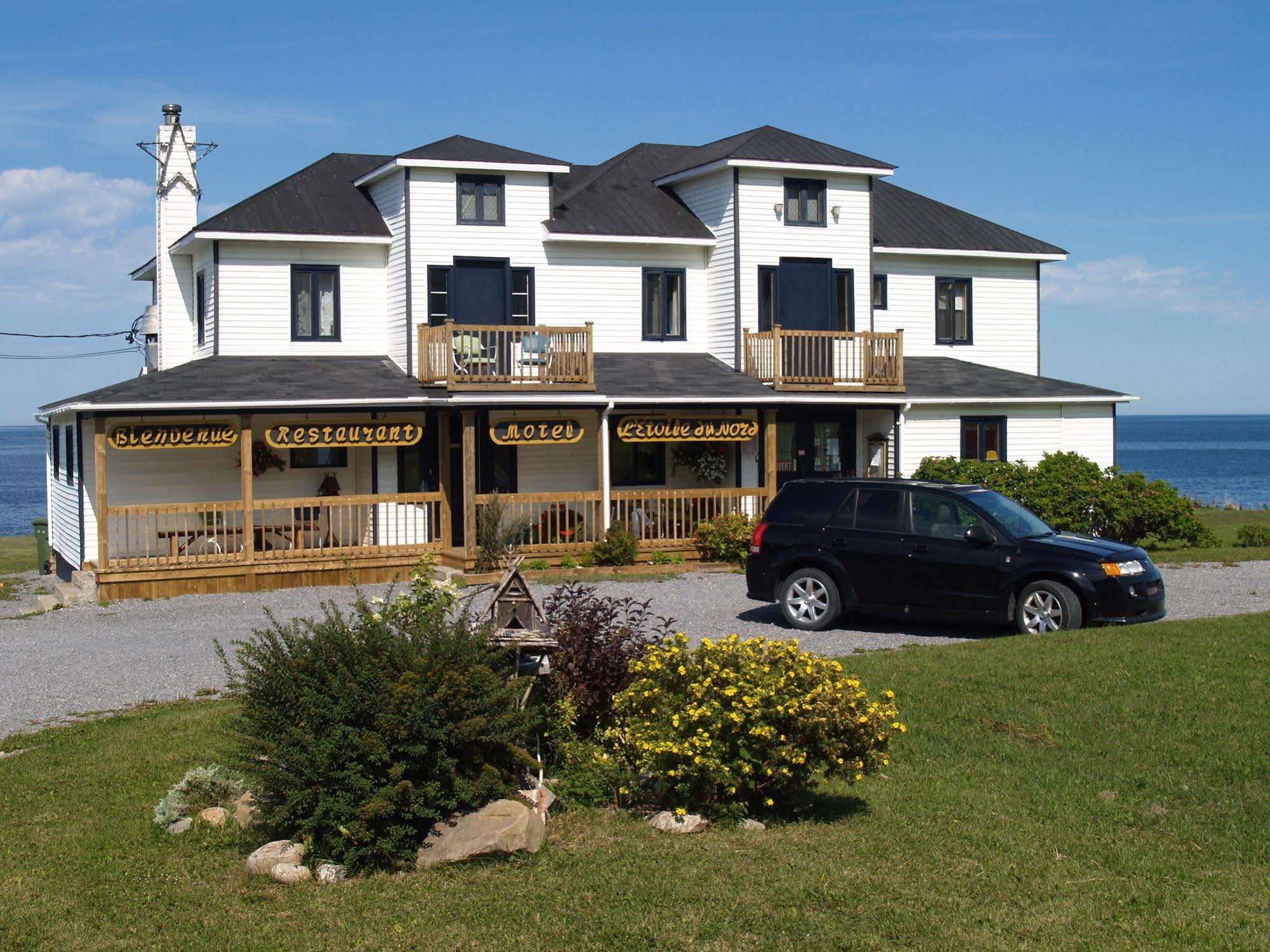 Restaurant-Motel L'Etoile Du Nord Pointe a la Fregate Kültér fotó